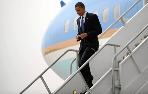 Khoang thoat hiem bi an tren chuyen co tong thong My hinh anh