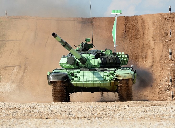 Hầu hết các quốc gia tham gia kì thi lần này đều sử dụng xe tăng T-72 của Liên Xô.
