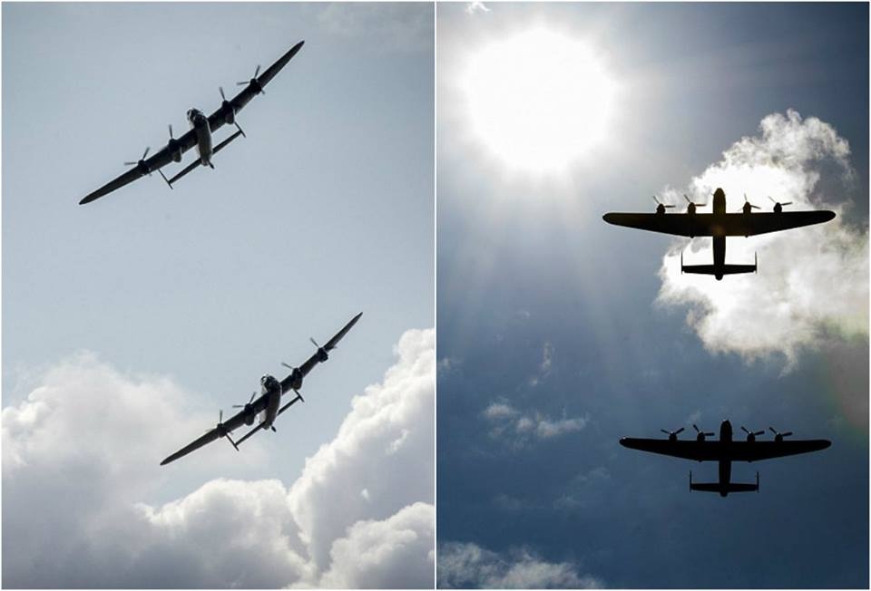 Lancaster là máy bay thuộc Lực lượng Không quân Hoàng gia Anh (RAF) 