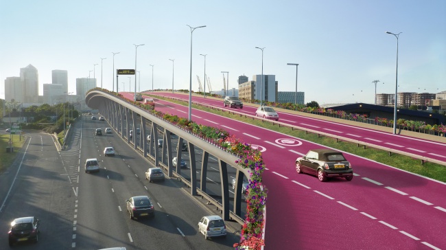 Lan xe mau hong danh rieng cho phu nu hinh anh