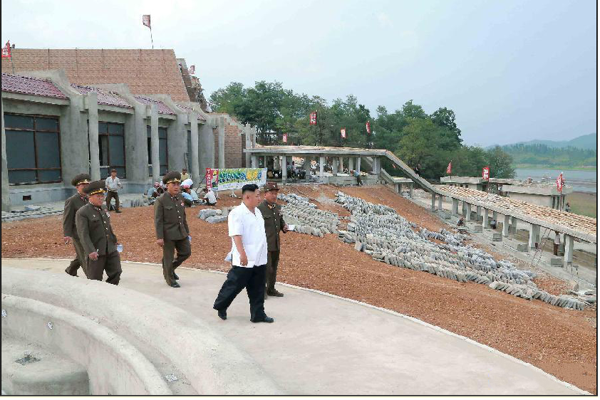 Khu nhà nghỉ dưỡng sau khi được hoàn thiện sẽ tọa lạc gần hồ Yonphung tại tỉnh Nam Pyongan. 