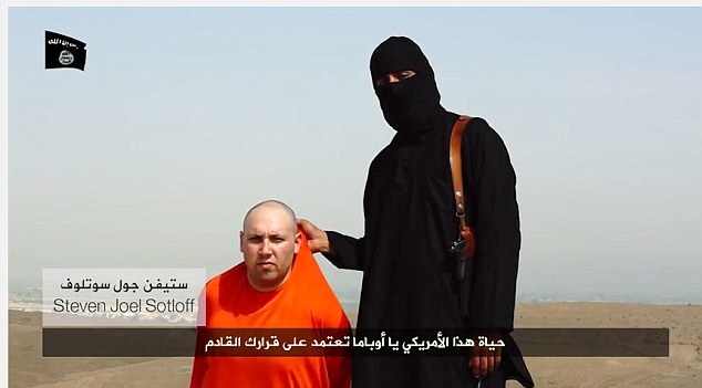 Phiến quân tuyên bố đang giam giữ một nhà báo Mỹ khác, anh Steven Joel Sotloff. Ảnh: Daily Mail