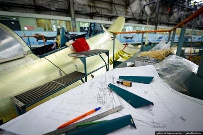 Bản thiết kế Su-30.