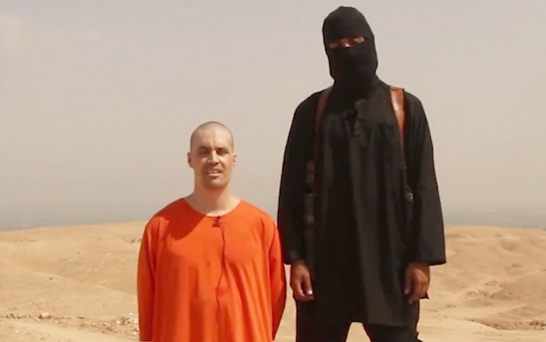 Co the video vu hanh quyet James Foley duoc dan dung hinh anh