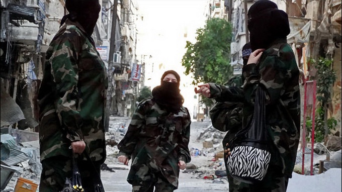 Nha nuoc Hoi giao chieu du hang loat co gai phuong Tay hinh anh