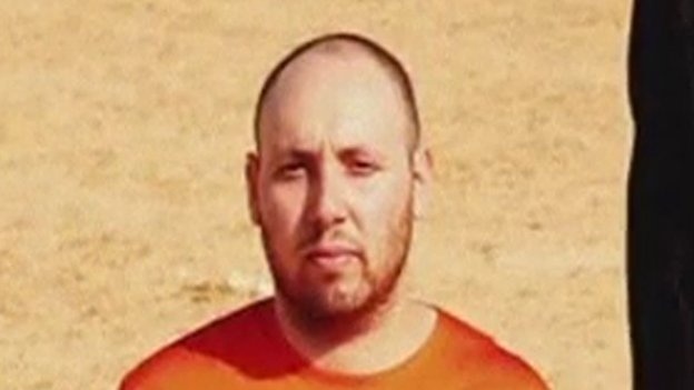 Nghi van ve thoi diem phien quan sat hai nha bao Sotloff hinh anh