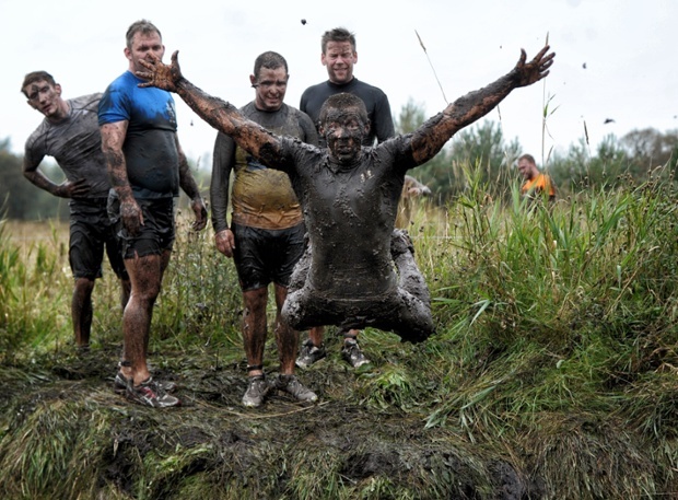 Anh chàng này tham gia cuộc thi trong tâm thế hưng phấn nhất. 