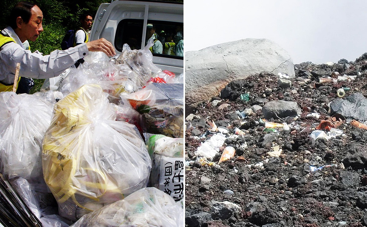 Nui thanh o Nhat co nguy co thanh nui rac hinh anh