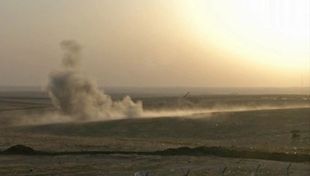 'Ong bap cay' My doi bom phien quan Hoi giao tai Iraq hinh anh