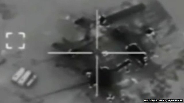 'Co may in tien' cua IS tan tanh sau vai giay hinh anh