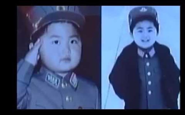 Hình ảnh thời bé của nhà lãnh đạo Triều Tiên Kim Jong Un.