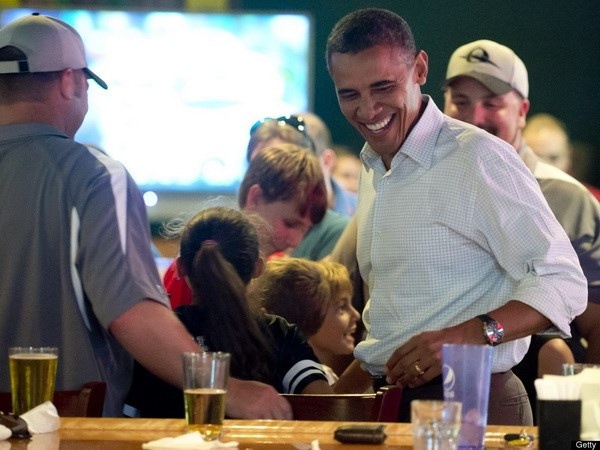 The tin dung cua Tong thong Obama bi tu choi tai nha hang hinh anh