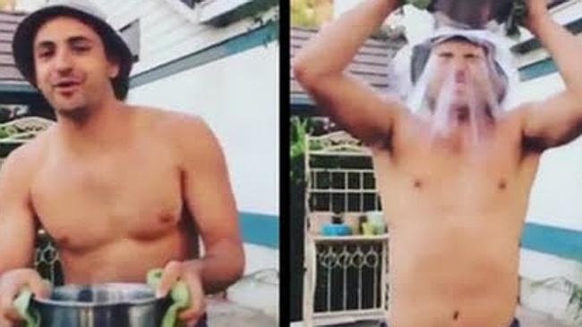 Bong do 3 vi thuc hien thu thach doi nuoc soi hinh anh