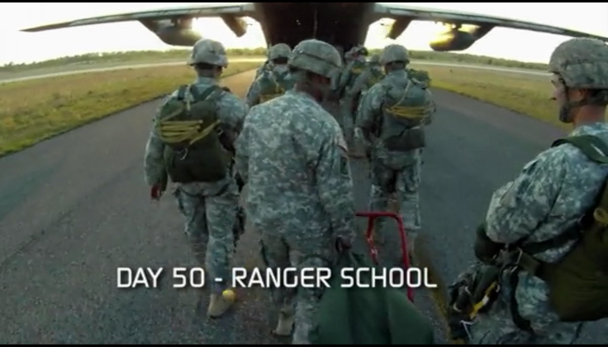 Sau hơn hai tuần huấn luyện ở vùng núi, 91 học viên đã bỏ cuộc. Từ 338 binh sĩ tham gia đào tạo, chỉ 141 người trụ vững khi trải qua nửa chặng đường. 