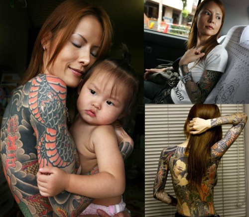 Shoko Tendo, con gái một ông trùm yakuza, sau này cũng kết hôn cùng một thành viên xã hội đen. Ảnh: Tumblr