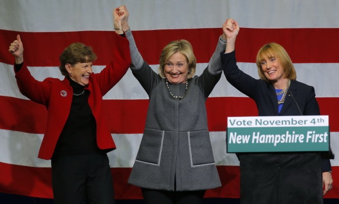 Bau cu giua ky: thu thach cho nen dan chu My hinh anh