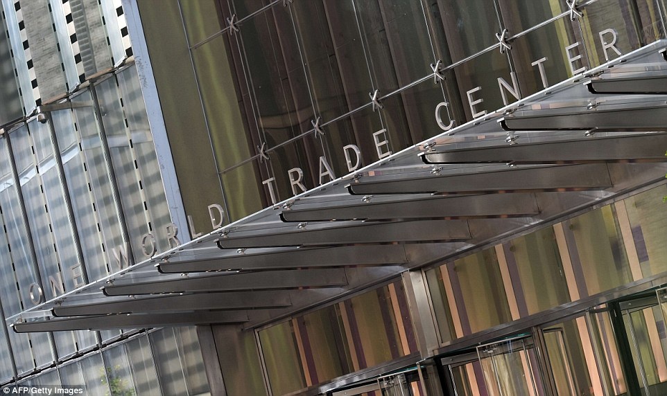 Phía bắc của tòa nhà WTC, nơi ngọn tháp hướng về phía đài tưởng niệm và bảo tàng vụ tấn công 11/9 để tưởng nhớ các nạn nhân. Ảnh: AFP