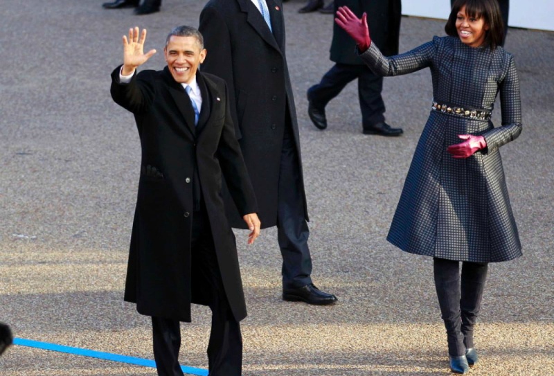 Tổng thống Obama và đệ nhất phu nhân. Ảnh: The Store