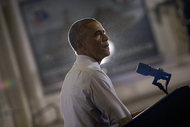 Tình cảnh “không được lòng dân” của Tổng thống Obama trong thời gian gần đây. Ảnh: Getty.