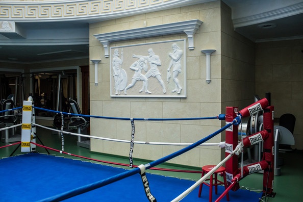 Phòng tập boxing.