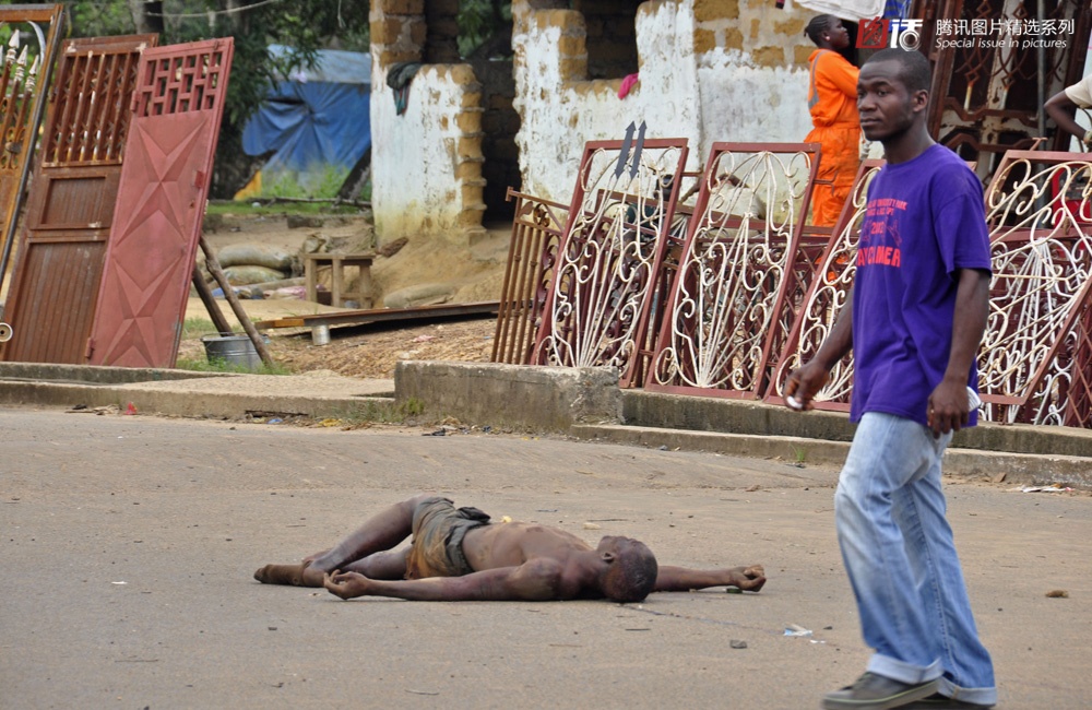 12 hinh anh khong the quen ve dai dich Ebola hinh anh