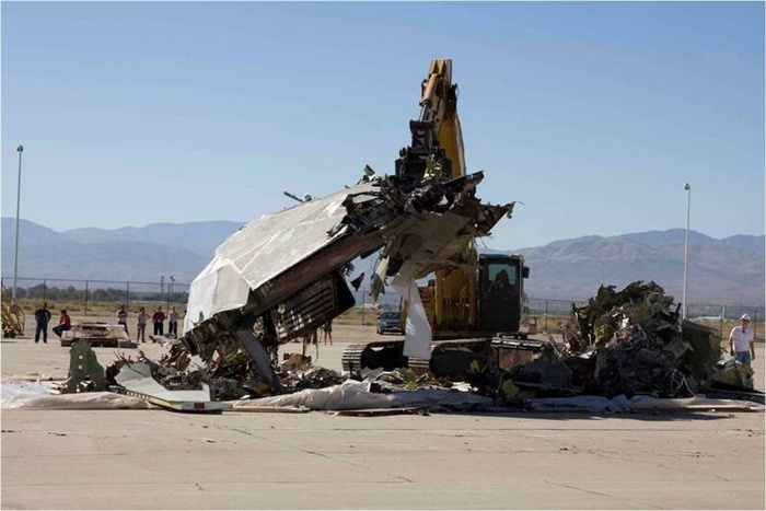 F-117 Nighthawk bị phá hủy sau khi đã nghỉ hưu.