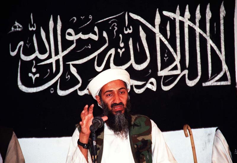 Trùm khủng bố Osama bin Laden.