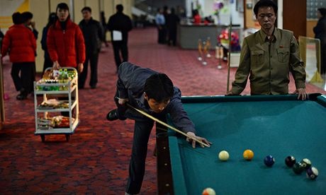 Bên trong một trung tâm giải trí ở thủ đô Bình Nhưỡng. Ảnh: AFP