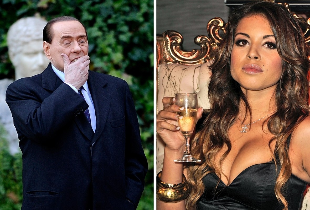 Cựu thủ tướng Italia Silvio Berlusconi nổi tiếng là một người đa tình. Người ta thường xuyên thấy ông cặp kè bên cạnh những bóng hồng xinh đẹp. Tuy nhiên, ông Berlusconi bị cáo buộc quan hệ tình dục với gái mại dâm Karima El Mahroug khi cô mới 16 tuổi, tức chưa đủ tuổi thành niên. Mahroug khai với công tố viên rằng ông Berlusconi trả cô hơn 180.000 euro sau mỗi lần 