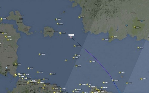 Ảnh: FlightRadar24