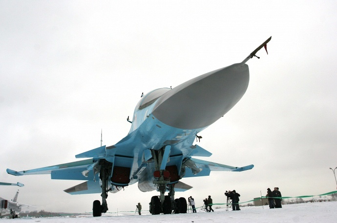 Nhung may bay tiem kich Sukhoi lung lay cua Nga hinh anh