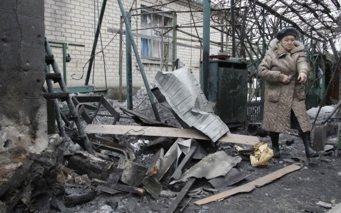 Ukraine to quan doi Nga tan cong mien dong hinh anh