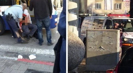 Hình ảnh vụ tấn công được đưa lên mạng xã hội. Ảnh: Twitter/RT