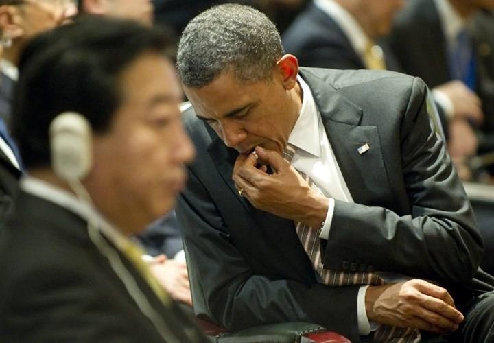 Nhung lan Tong thong My nhai keo khien du luan day song hinh anh