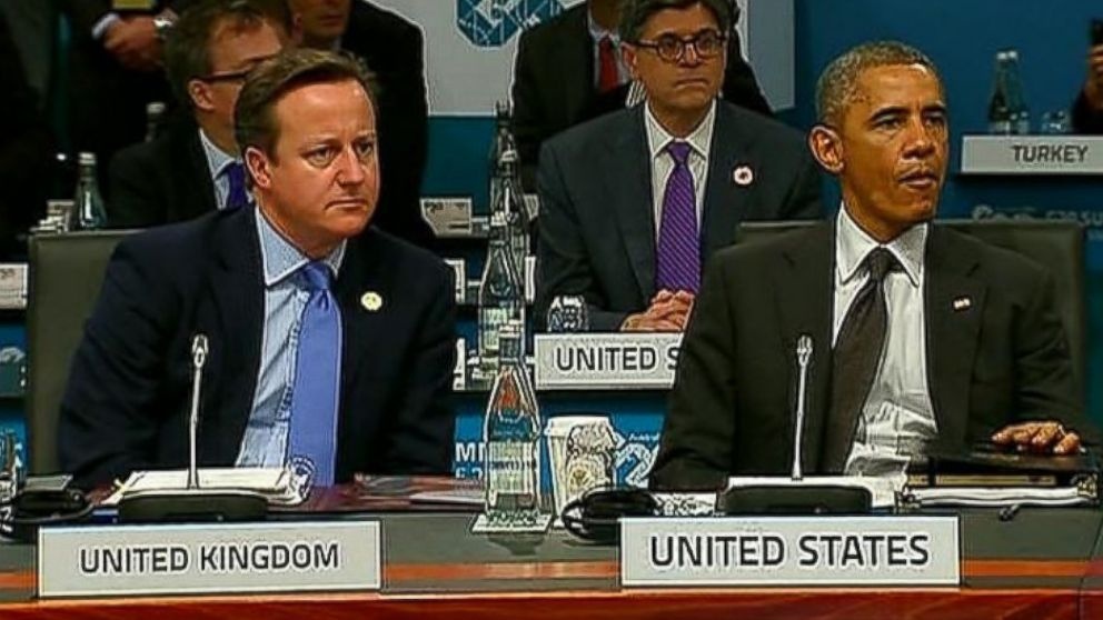 Tong thong Obama nhai keo cao su tai hoi nghi G20 hinh anh