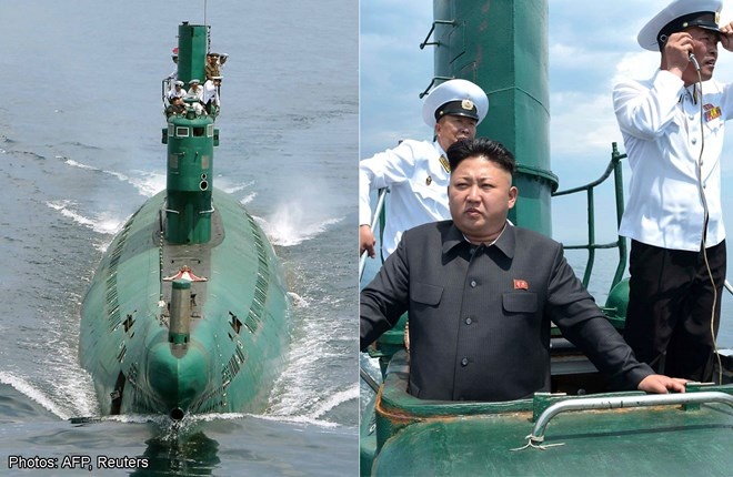 Kim Jong Un: 'Danh dam tau san bay My la hoan toan co the' hinh anh