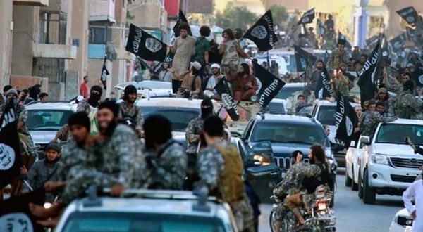 Thành trì Raqqa của IS. Ảnh: AP