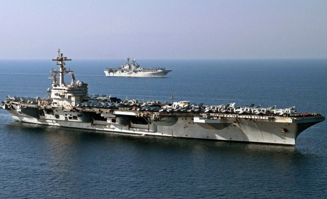 My dung y dinh dua tau san bay den Trung Quoc hinh anh