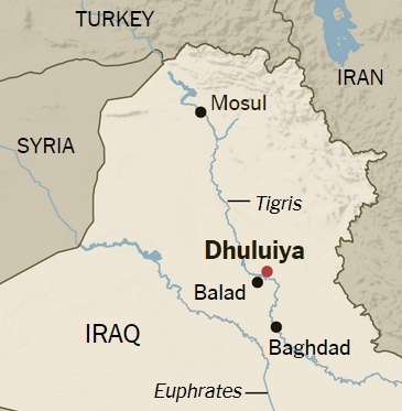 Hành trình tìm đến tình yêu đầy nguy hiểm của một cặp đôi trẻ người Iraq, khi người dân làng họ chọn 2 con đường khác nhau trong cuộc chiến với IS. Ảnh: NYT