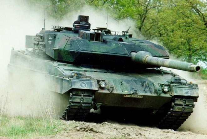 Xe tăng Leopard 2. Ảnh: Blogspot