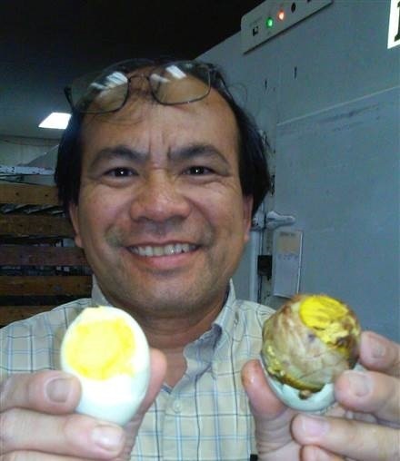 Tet ban ron cua 'vua trung vit' tren dat My hinh anh