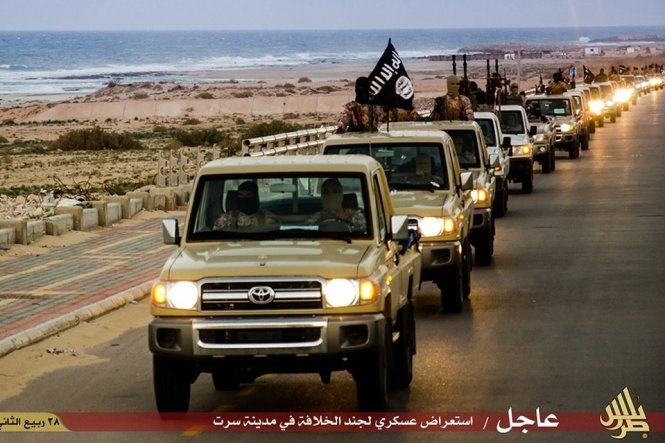 Tu Libya, IS de doa ca Nam Au hinh anh