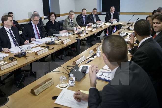 Cuba va My bat dau tien hanh vong dam phan thu ba hinh anh