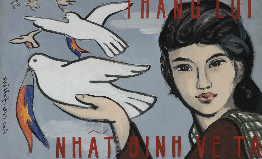 Bao Tay viet ve tranh co dong thoi khang chien o Viet Nam hinh anh