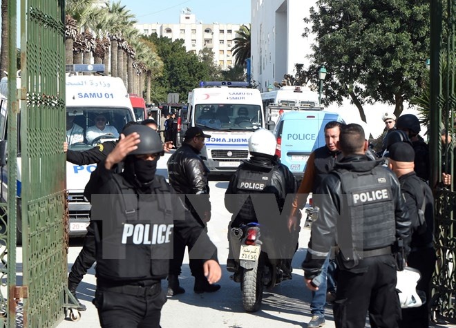 Tunisia bat giu 9 nghi can trong vu tan cong khung bo hinh anh