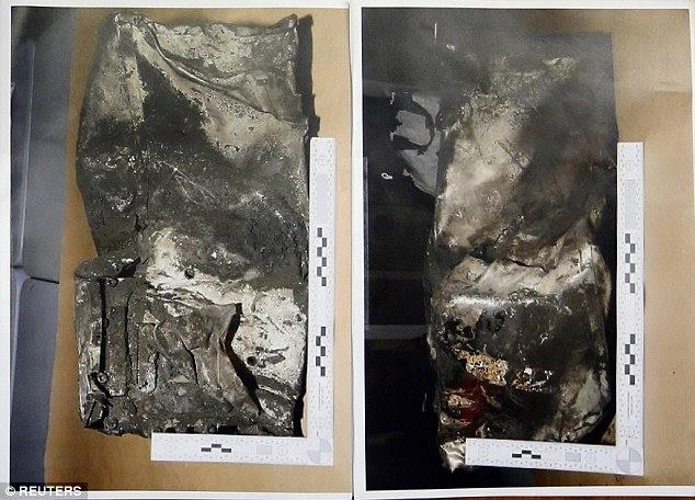 Tim thay hop den thu 2 cua may bay Germanwings hinh anh