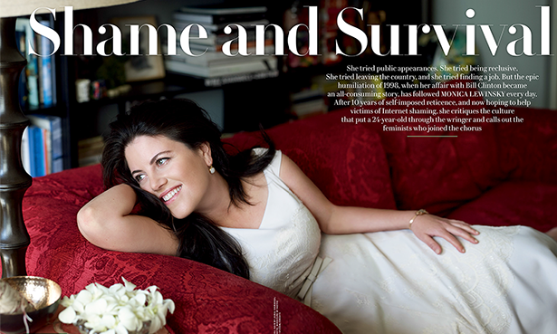 Monica Lewinsky . Ảnh: theguardian