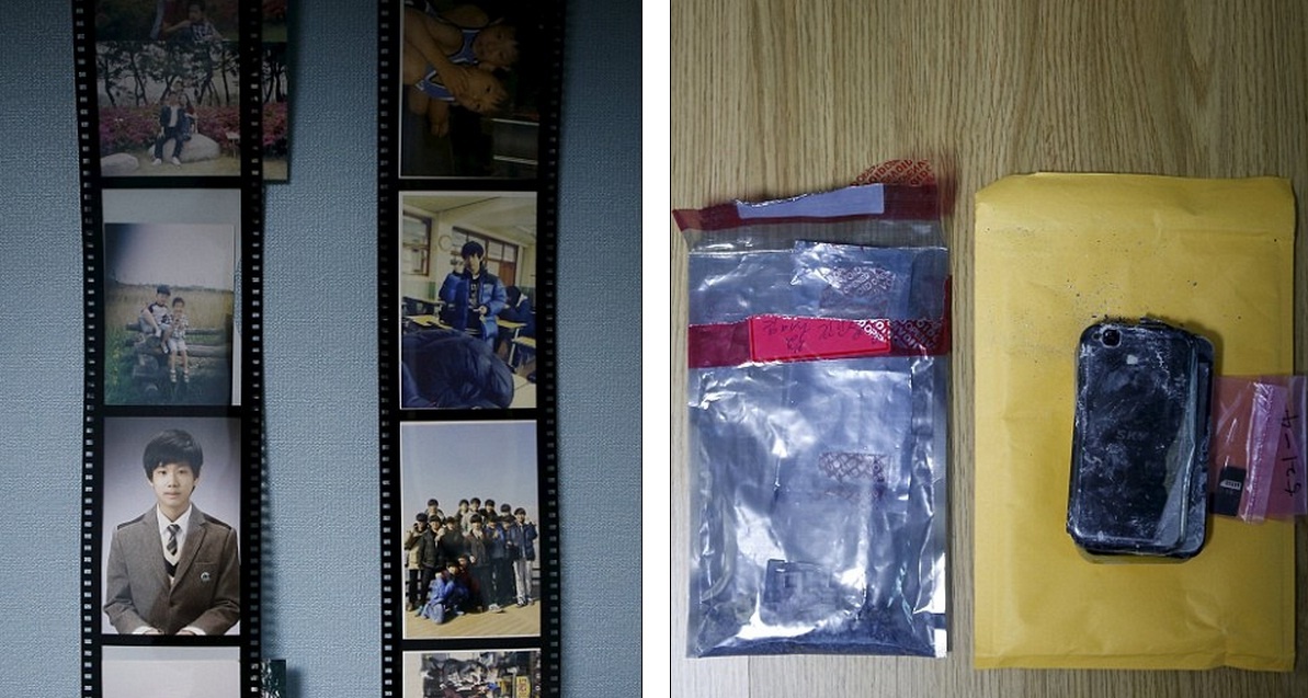 Những ông bố, bà mẹ mất con trong thảm kịch ngày 16/4/2014 quyết định giữ nguyên vẹn căn phòng mà con của họ từng sử dụng. Đây là một cách mà họ nhớ về những đứa con xấu số. Bà Shin vẫn treo những bức ảnh của Jung Hwi Beom trong phòng, lưu giữ điện thoại thông minh đã cũ của con.