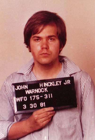 John Hinckley, kẻ gây ra vụ ám sát tổng thống táo tợn năm 1981. Ảnh: Wikimedia
