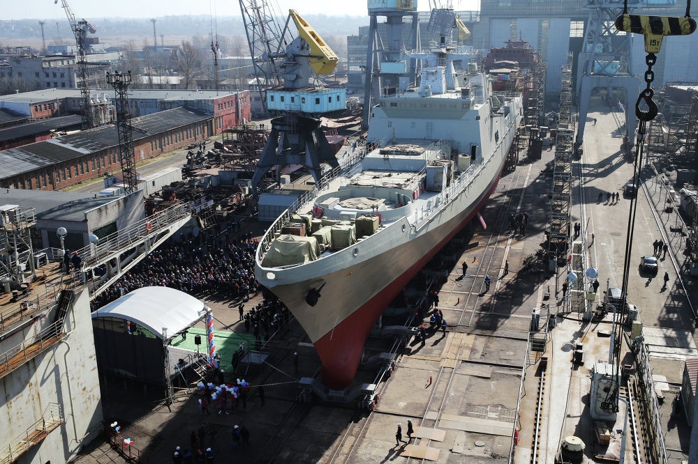 Tàu khu trục Admiral Grigorovich được thiết kế riêng cho Hạm đội Biển Đen.